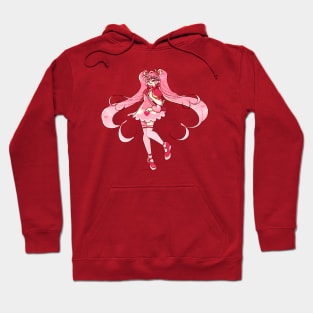 miku (heart shaped aura) Hoodie